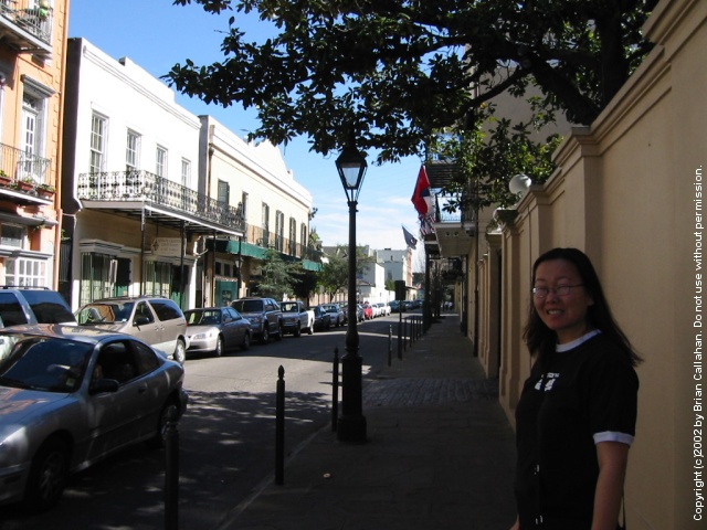 Gwen in the French Quarter
